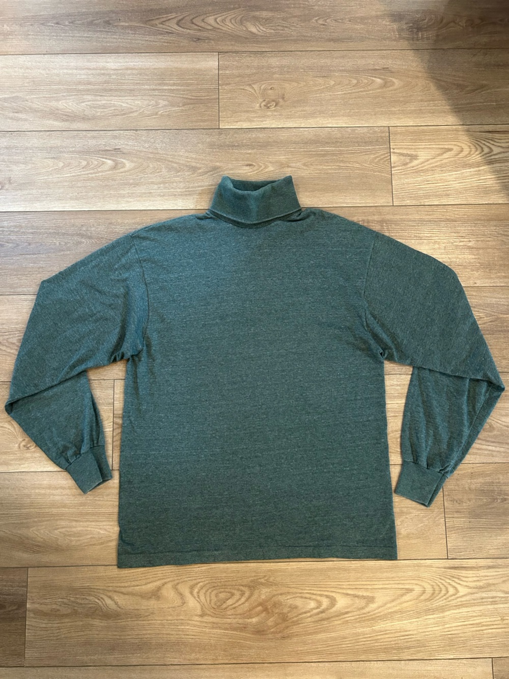 Vintage 90s Fruit of the Loom Turtleneck Made USA Large